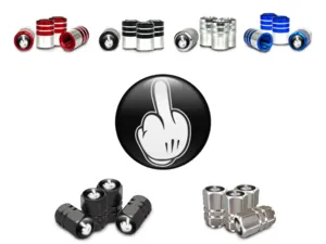 Tires Stem Caps for Bikes Force Design